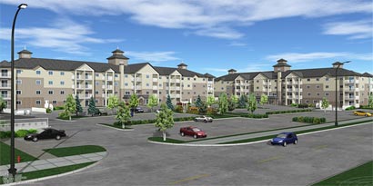 The pre-construction Grande Prairie Axxess Condos for sale are now available for purchase in this new Alberta condominium development.