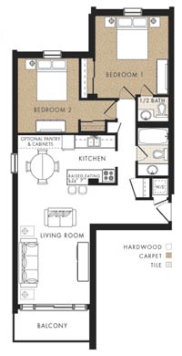 The pre-sale Calgary Centro 733 Beltline Condominiums for sale provide spacious floorplans and amazing interior features and finishing.