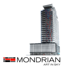 The downtown Ottawa Condominium real estate development at the pre-sale Mondrian Condo tower residences present East Market Lofts for sale.